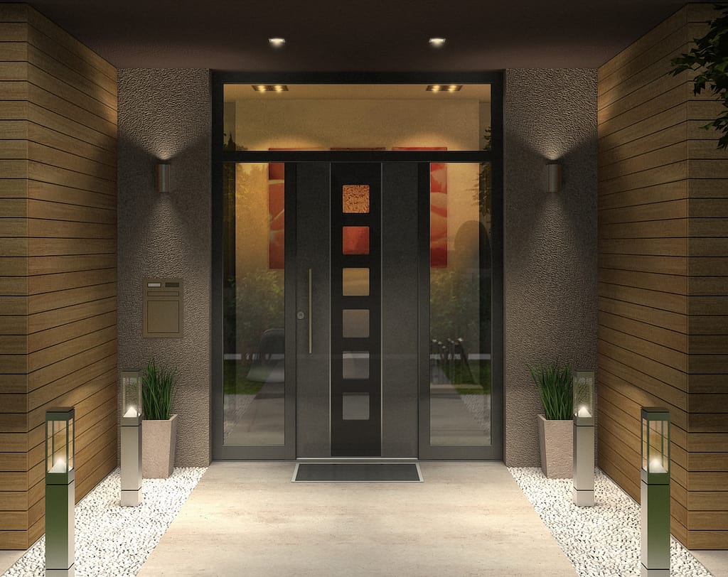 Large scale doors for new construction homes in Texas